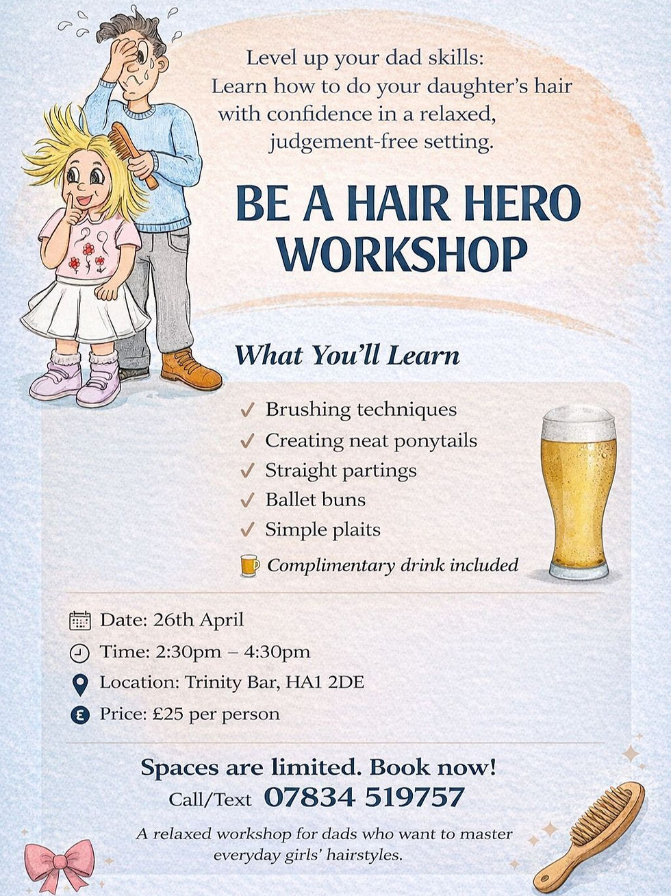 Be a Hair Hero Workshop