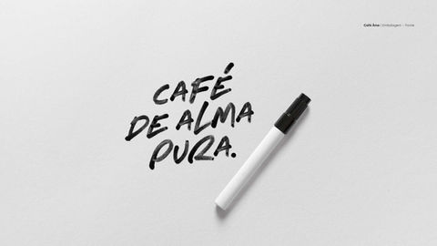 Design de embalagem , Id. Visual, rótulos, naming, branding Café Âme