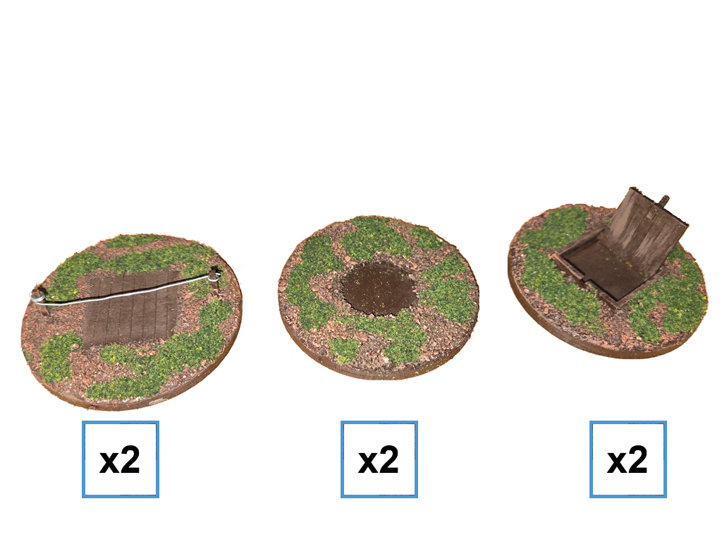 SE Asia Tunnels and Booby Traps 28mm