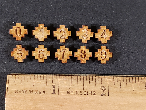 Number Tokens 01