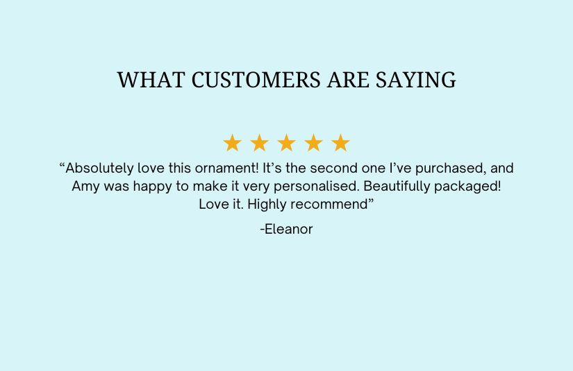 5 star customer review