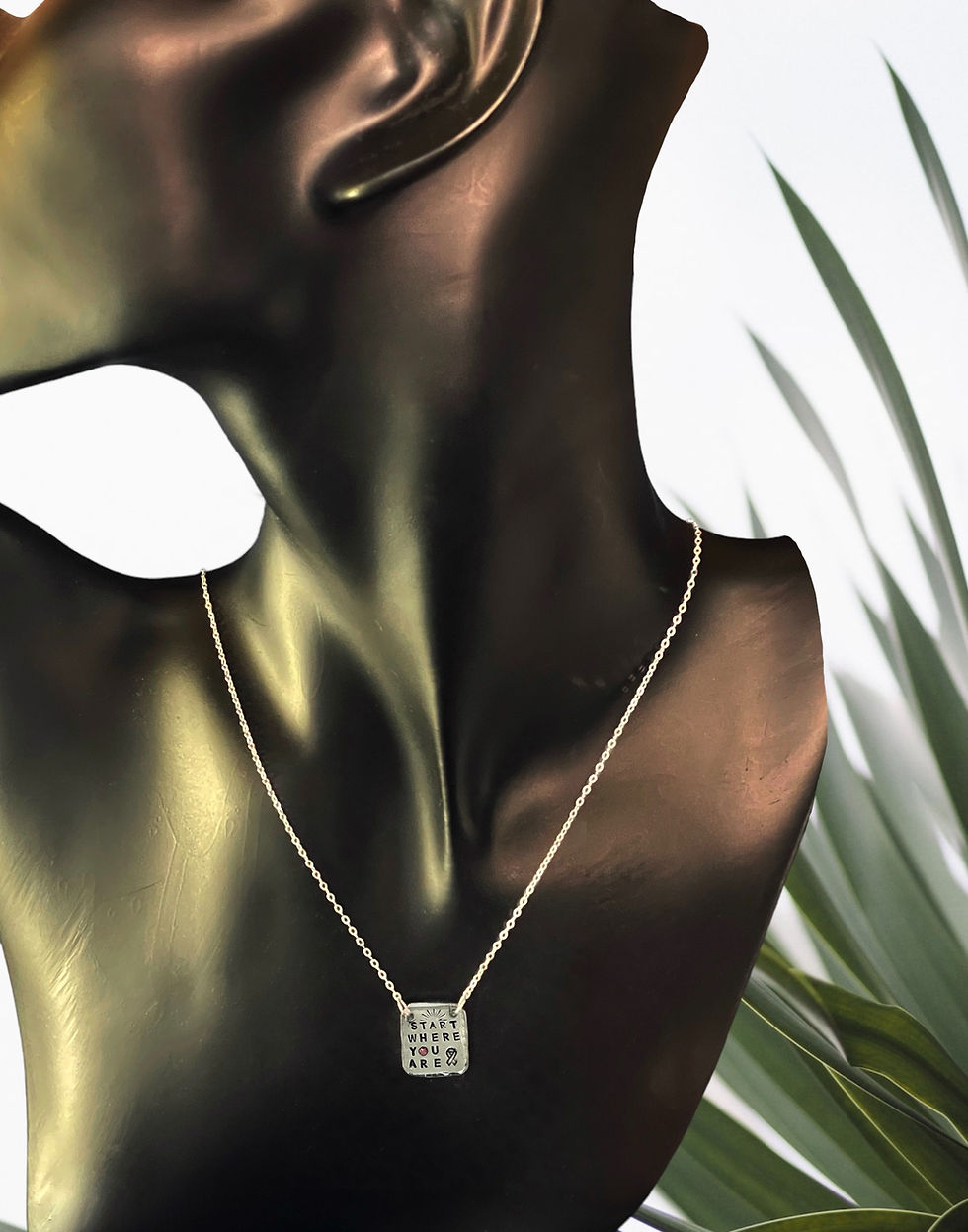 Thumbnail: Start Where You Are Necklace