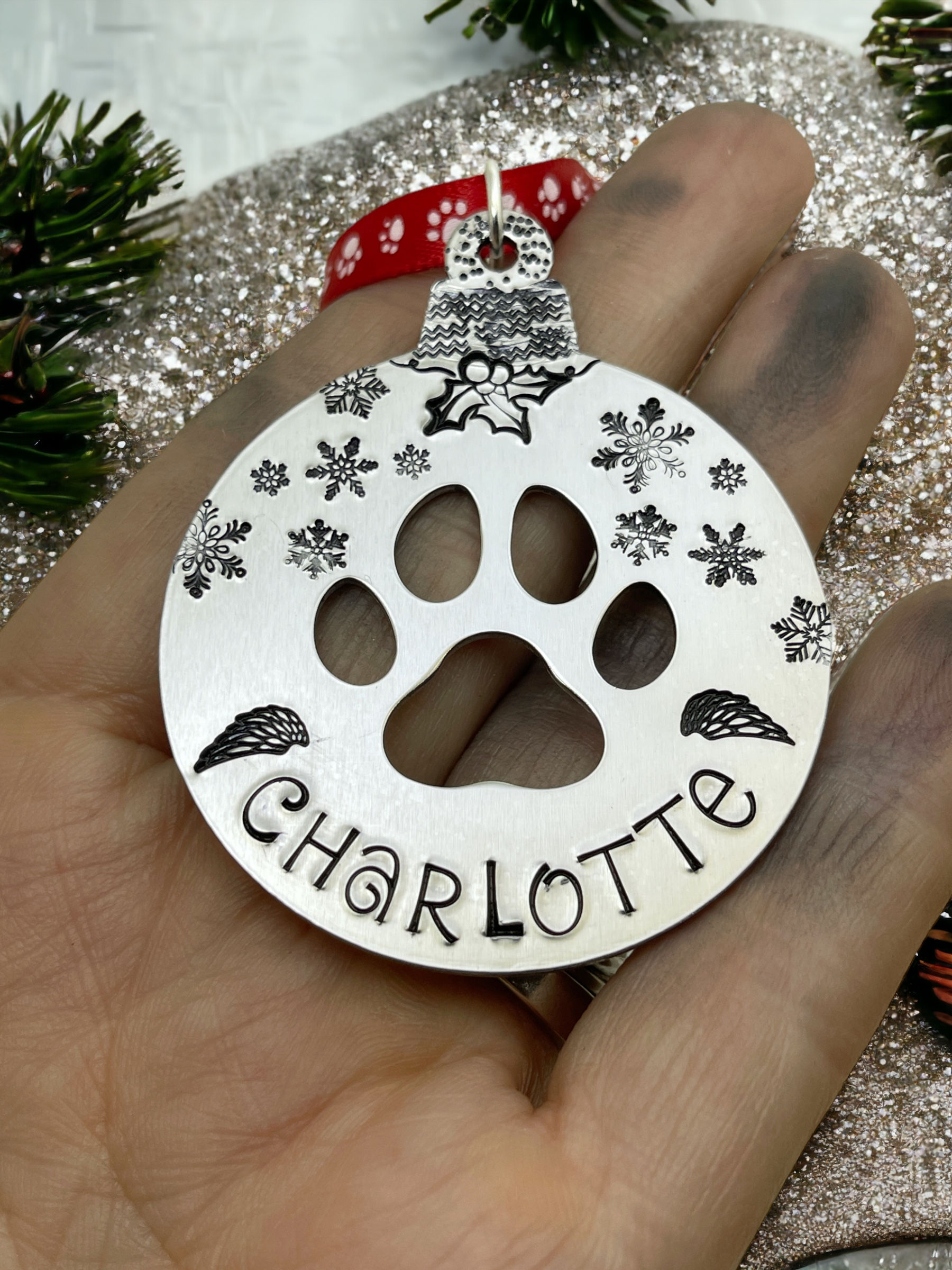 Angel Wing Pet Ornament