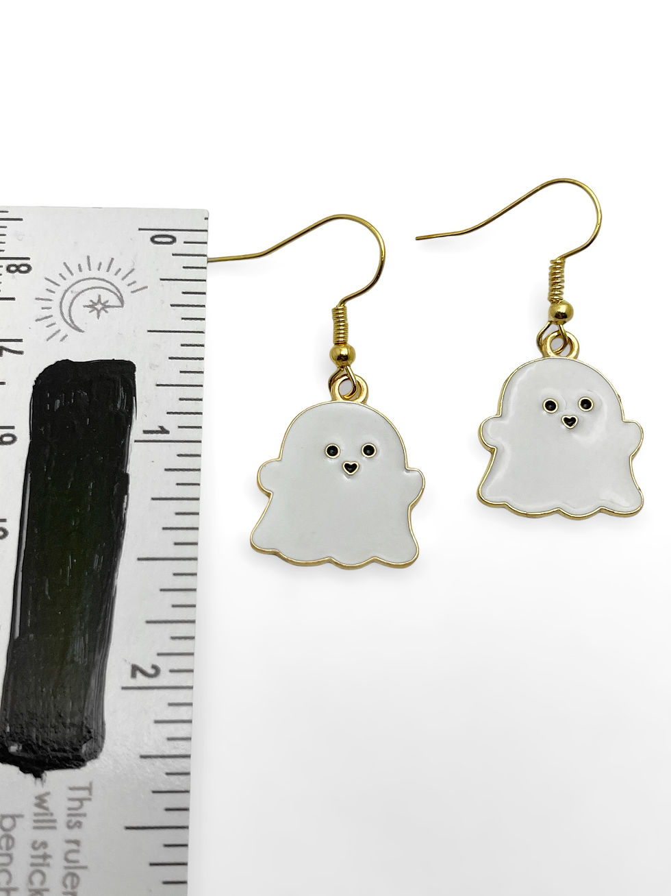 Thumbnail: Cute Ghost Charm Earrings
