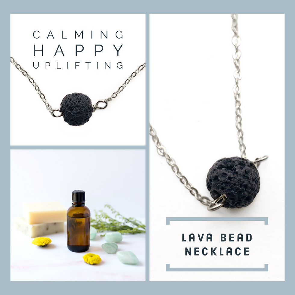 Lava Bead Necklace 