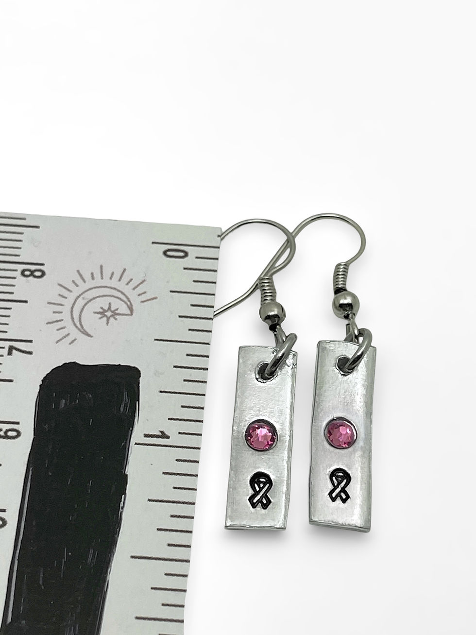 Thumbnail: Breast Cancer Awareness Earrings