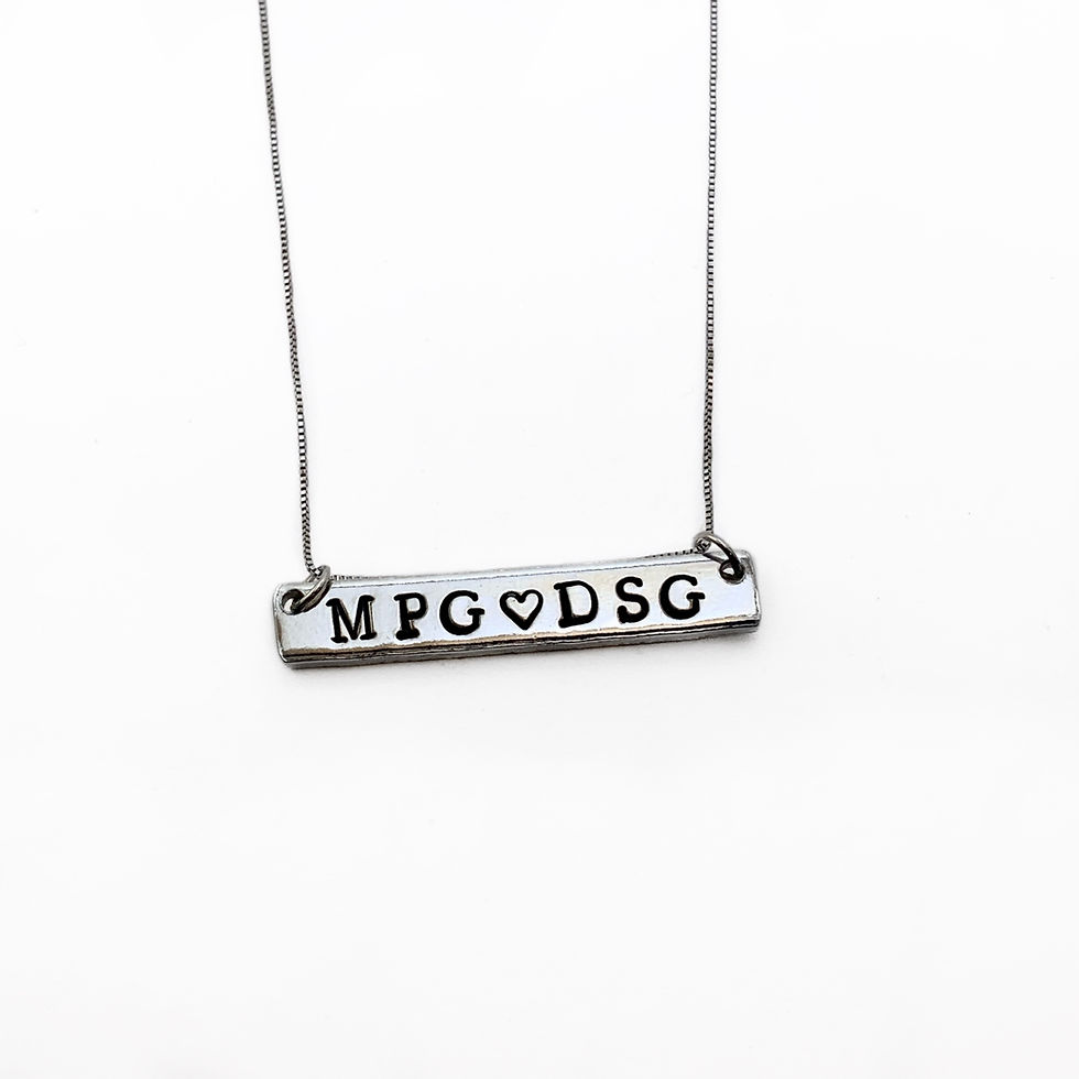 Thumbnail: Personalized Bar Necklace