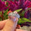 Thumbnail: silver custom birth flower ring