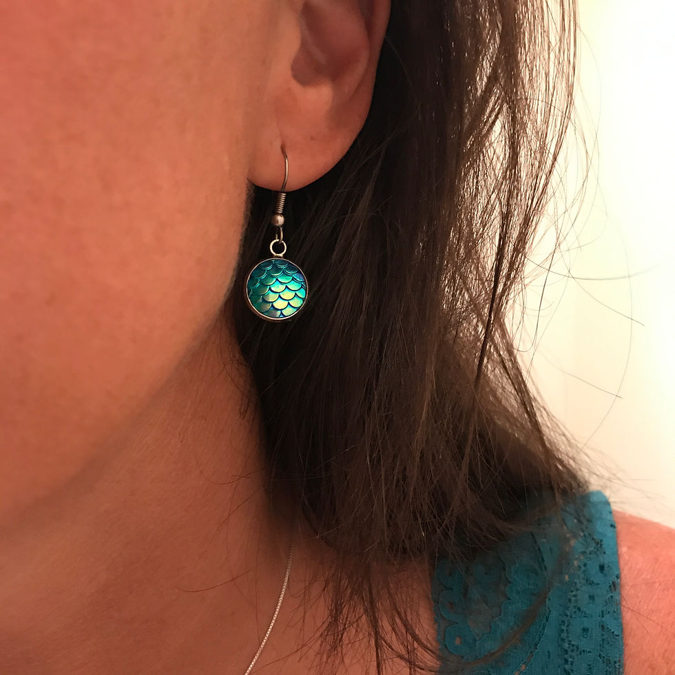 Thumbnail: Mermaid Dangle Earrings