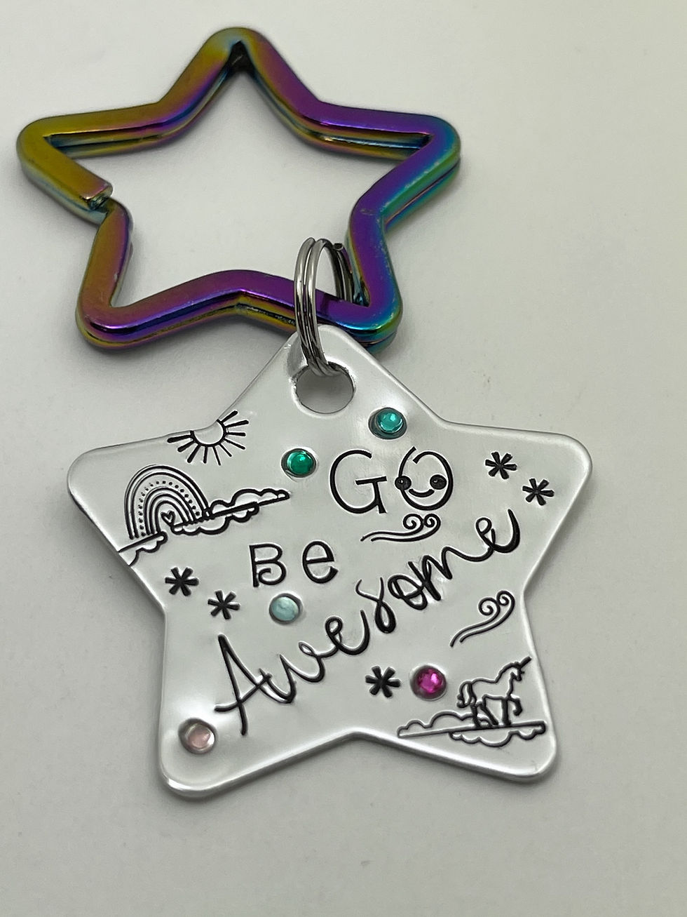 Thumbnail: Go Be Awesome Keychain