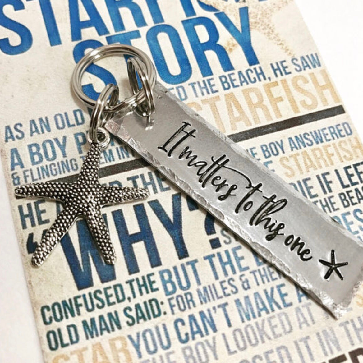 It Matters To This One Keychain