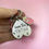 Thumbnail: breast cancer awareness save the tatas keychain pink awareness ribbon pink Swarovski crystal pink fight boxing glove charm