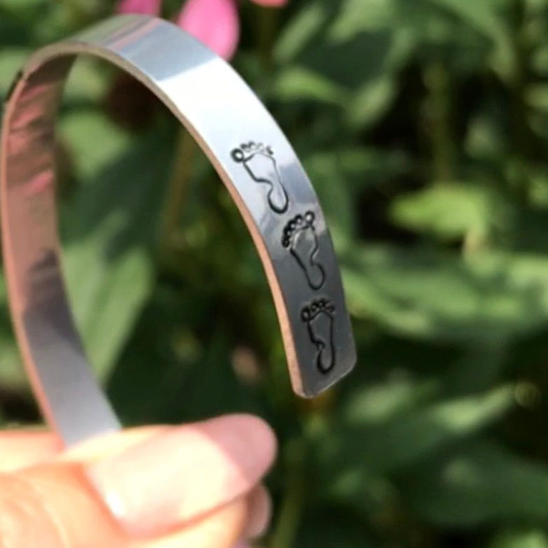 Thumbnail: Follow Your Faith Cuff Bracelet