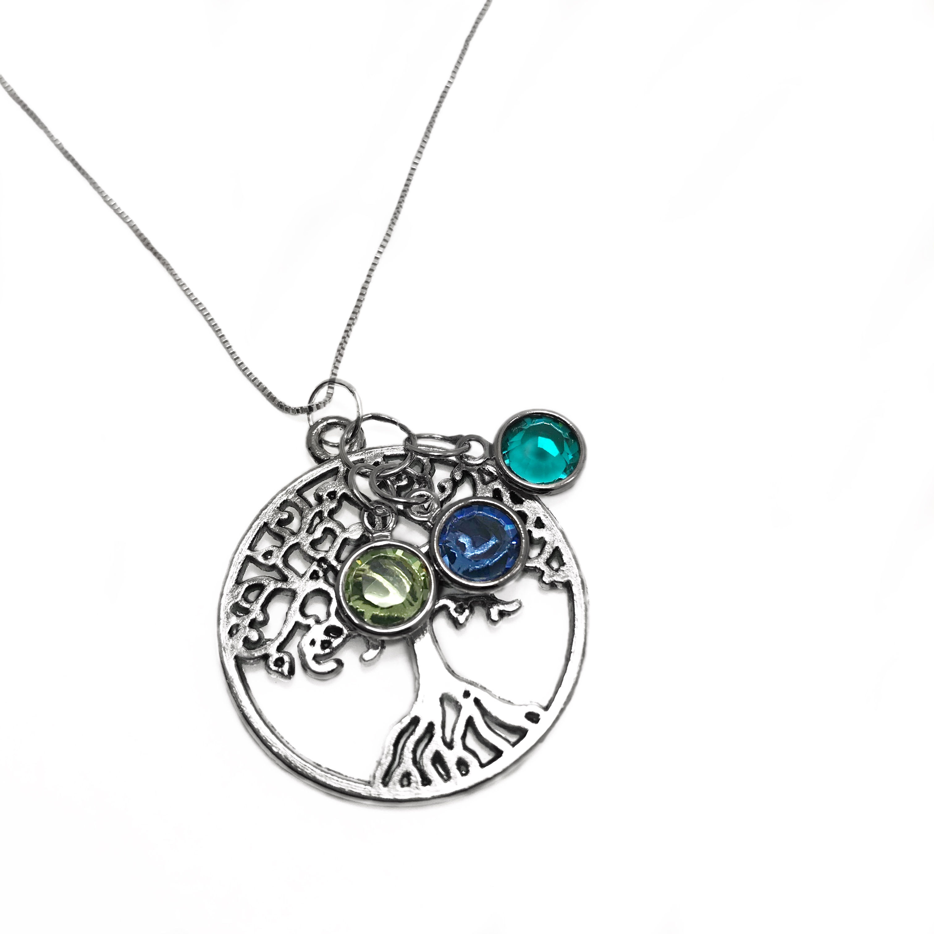 Family Tree Necklace for Mom