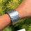 Thumbnail: Wide Silver Cuff Bracelet