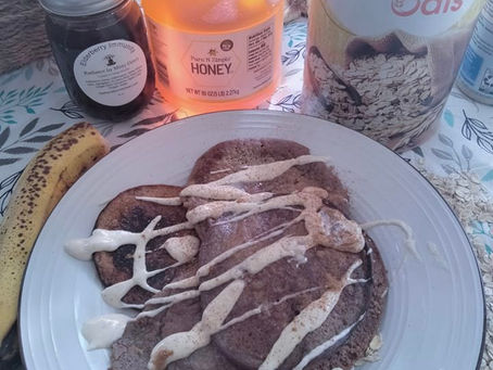 Cinnabon Pancakes-without the calories and boosts your immune system.