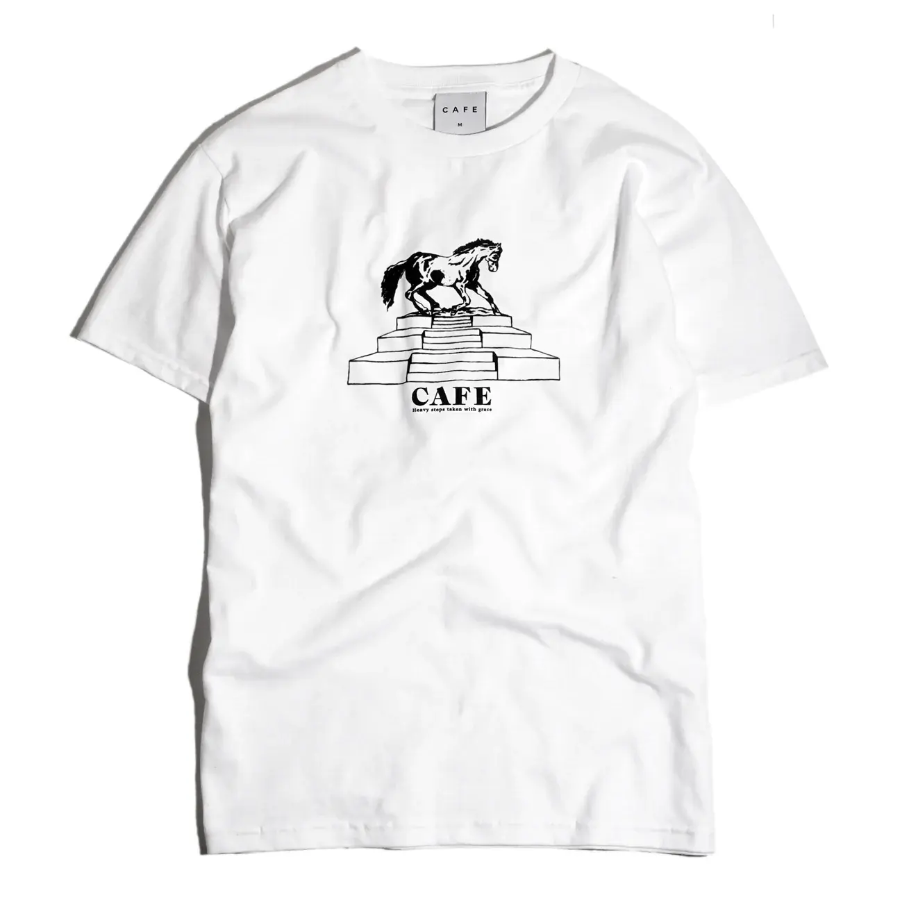 CAMISETA CAFÉ "HOMEGROUND" WHITE