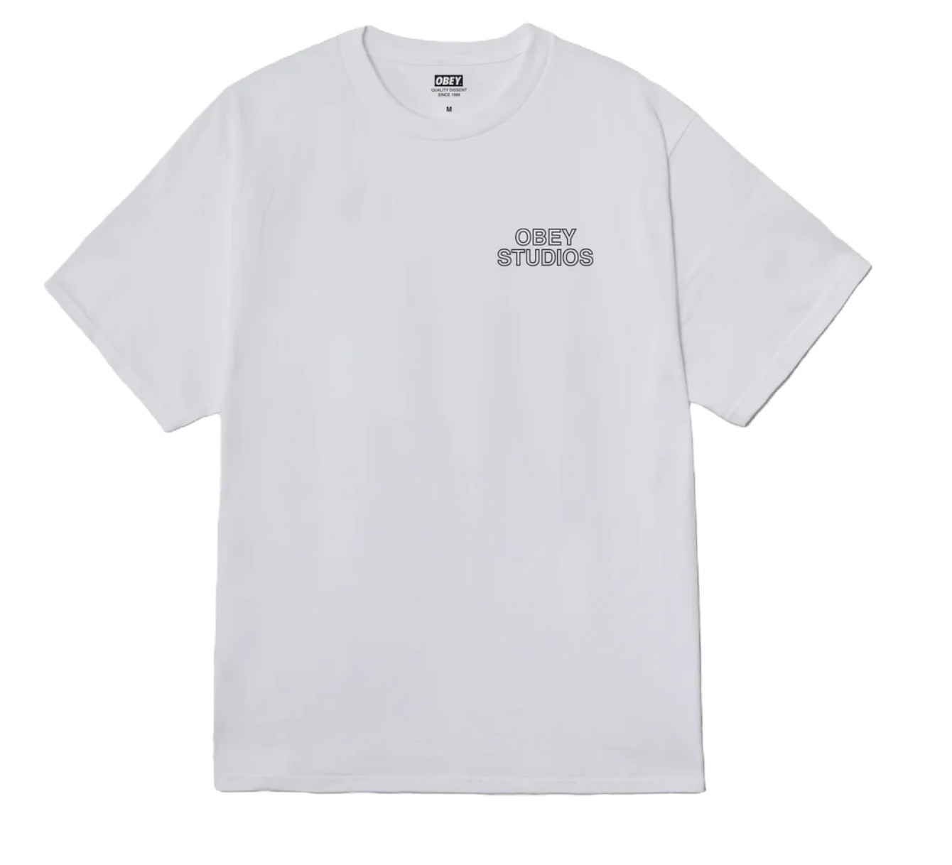CAMISETA OBEY "STUDIOS PALETTE TEE" WHITE