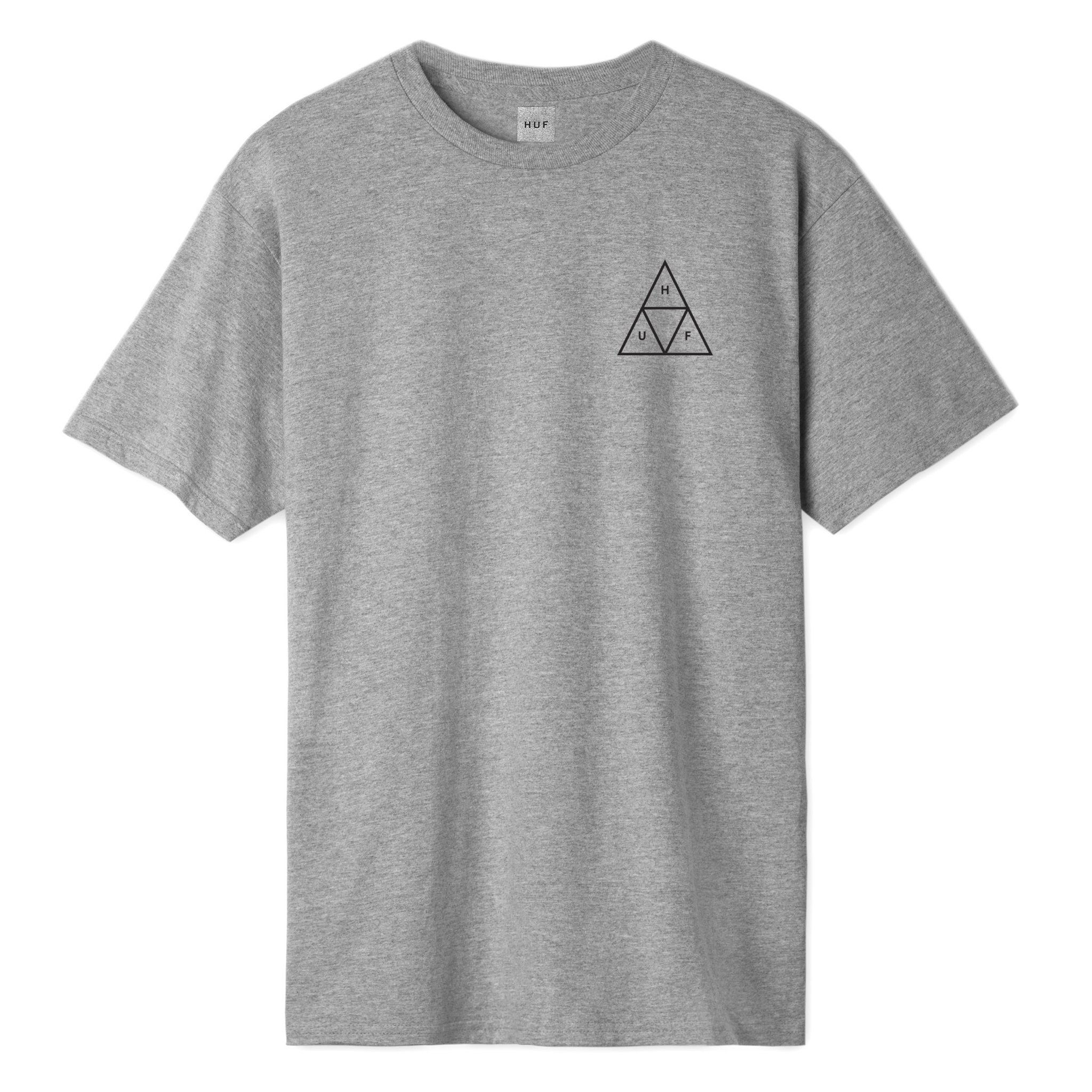 CAMISETA HUF "TRIPLE TRIANGLE" GREY