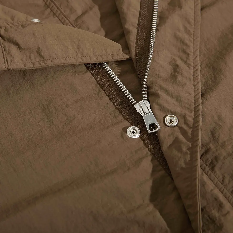 Miniatura: CHAQUETA LAST RESORT "CROPPED PARKA" BROWN KHAKI
