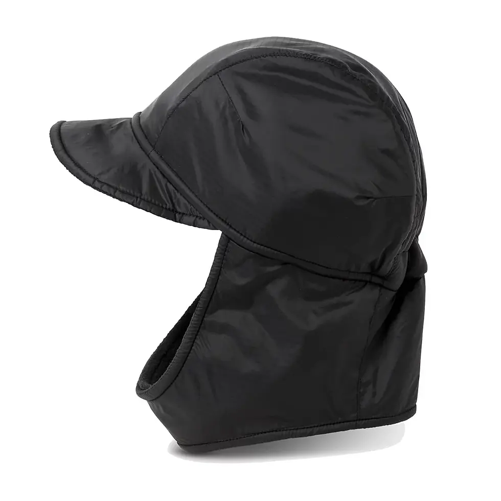 Miniatura: GORRA POLAR "LUKE FLAP" BLACK