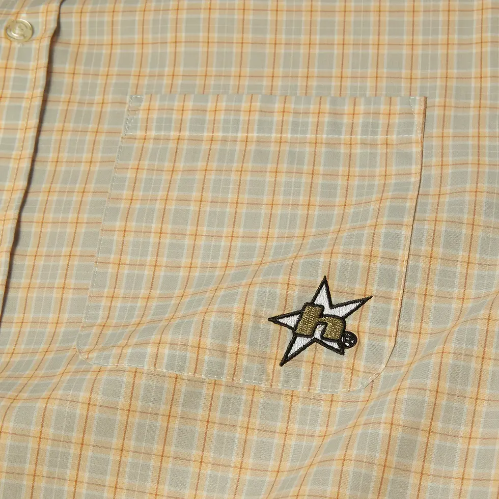 Miniatura: CAMISA HUF "H STAR SHIRT" PUTTY