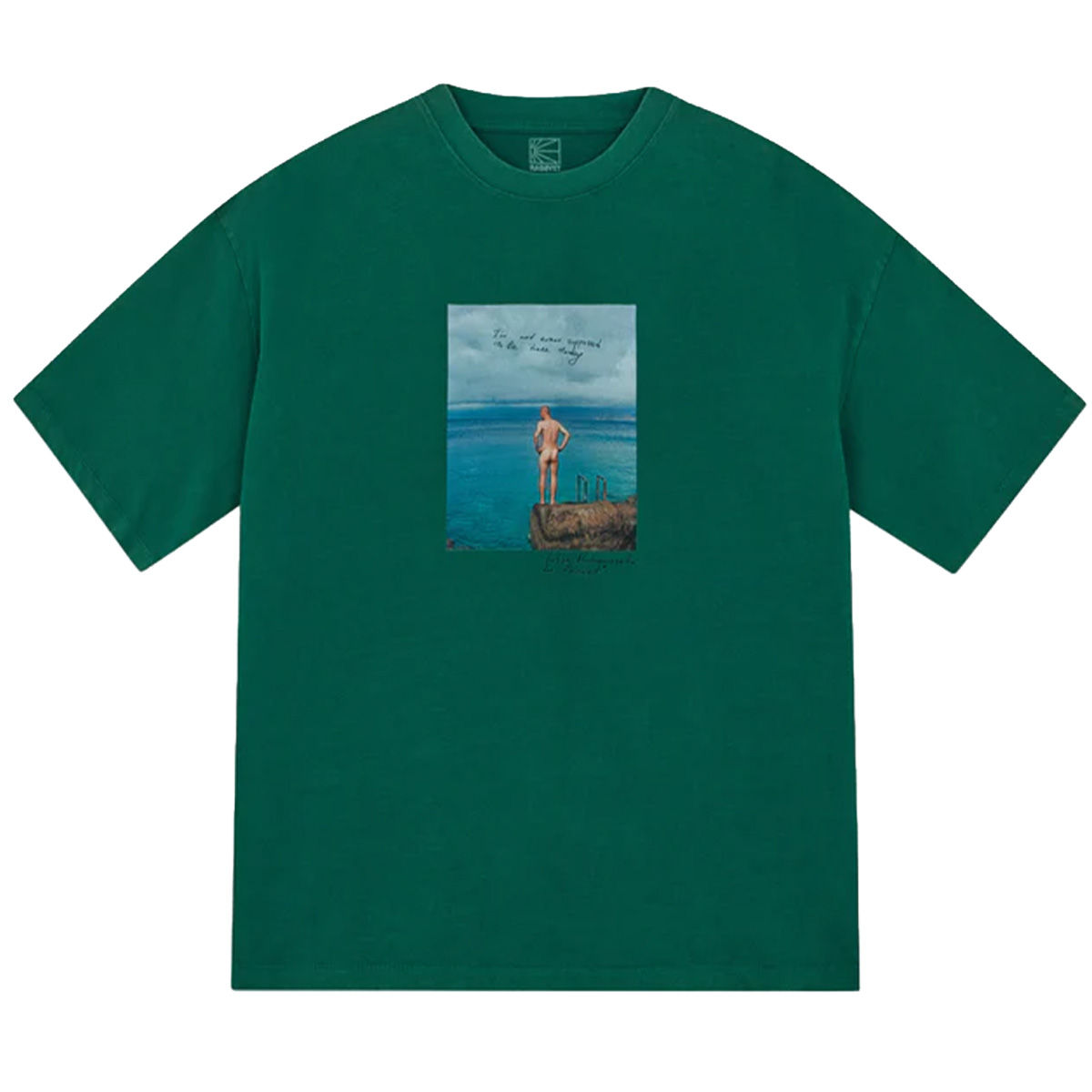 CAMISETA RASSVET "POV KNIT TEE" GREEN