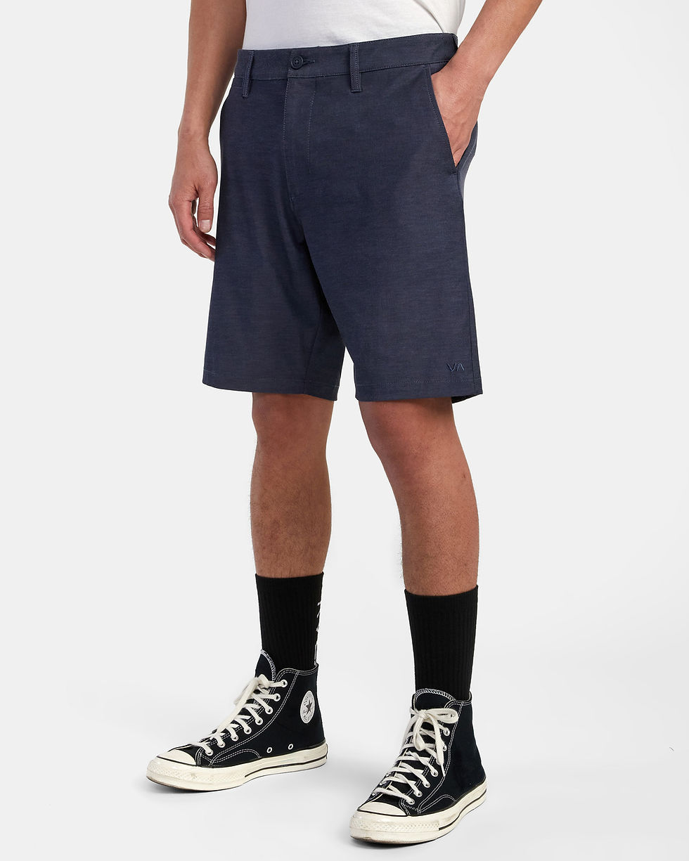 Miniatura: PANTALON CORTO RVCA  "BACK IN HYBRID" BLUE