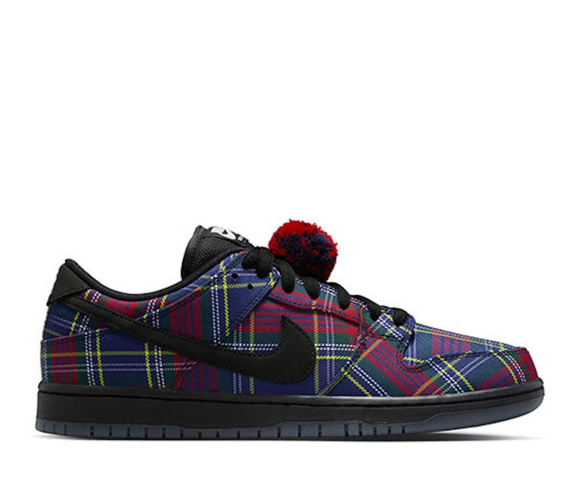 NIKE SB "DUNK LOW PRO QS X NARDWUAR" UNIVERSITY RED/BLACK-YELLOW STRIKE