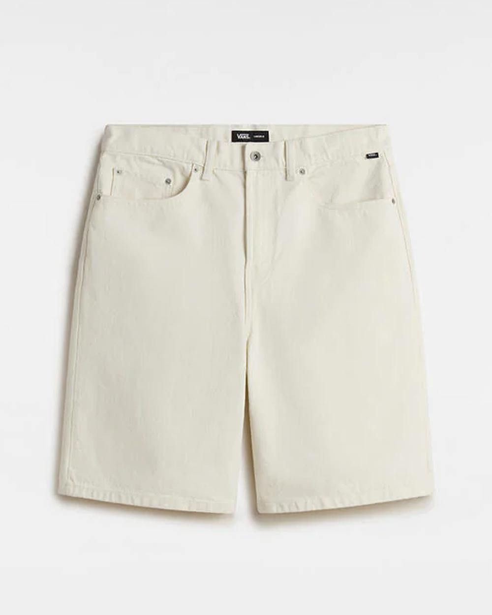 PANTALON CORTO VANS "CHECK-5 BAGGY DENIM" MARSHMALLOW