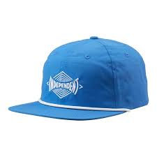GORRA INDEPENDENT "VERTIGO SNAPBACK" BLUE/WHITE
