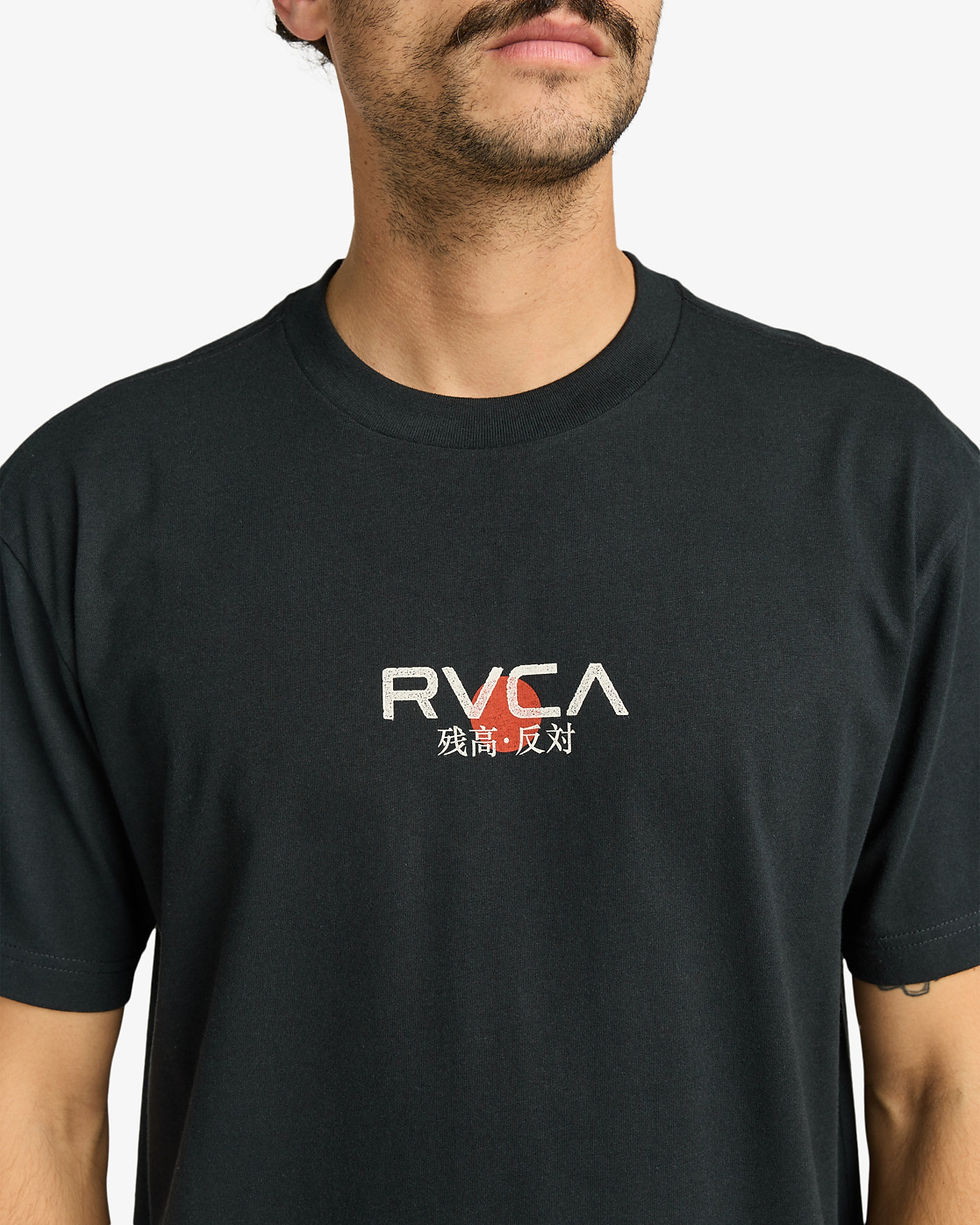 Miniatura: CAMISETA RVCA "TIGER SUN TEE" BLACK