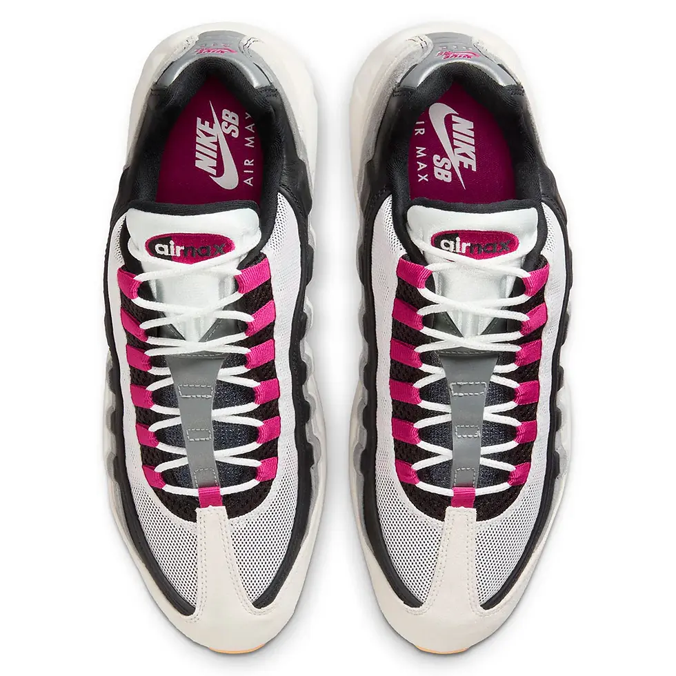 Miniatura: NIKE SB  "AIR MAX 95" SUMMIT WHITE/CACTUS FLOWER/PHOTON DUST