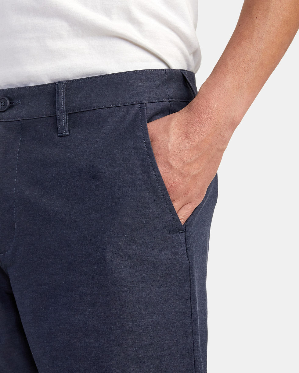 Miniatura: PANTALON CORTO RVCA  "BACK IN HYBRID" BLUE