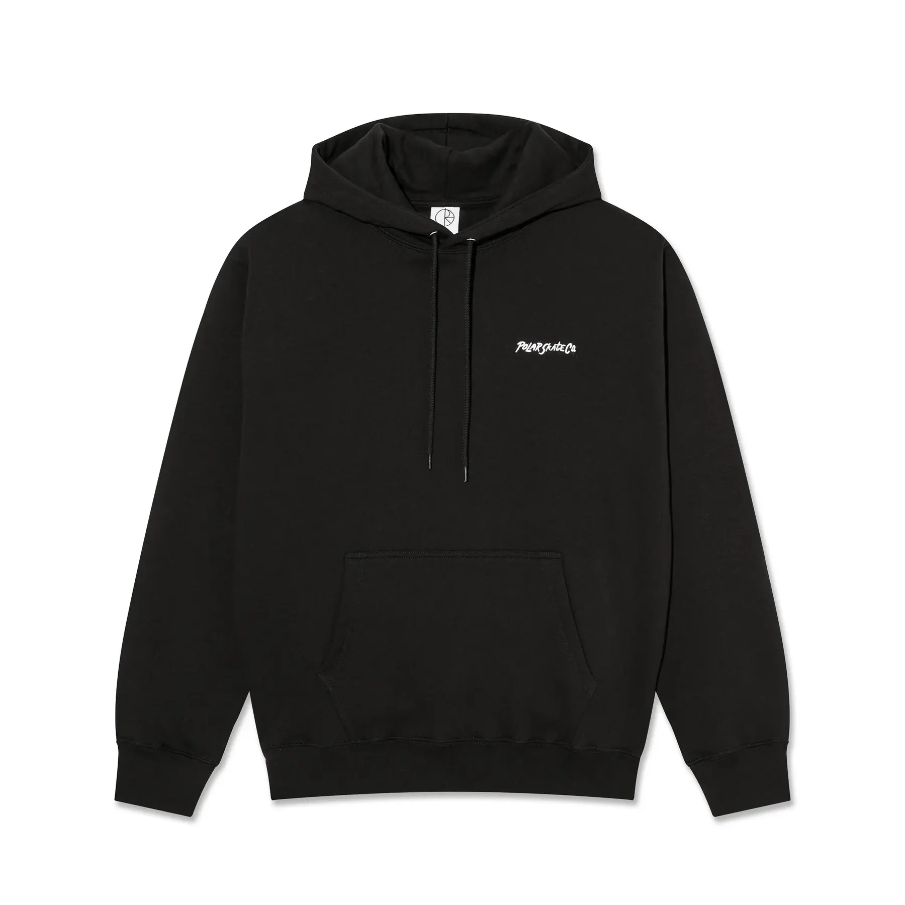 SUDADERA POLAR "DAVE HOODIE SURF LOGO" BLACK