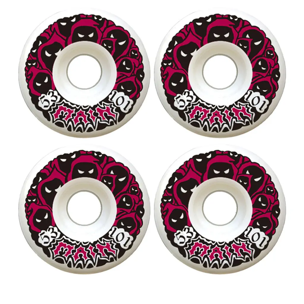 RUEDAS MAIN "DEATH FUCHSIA" 53MM 101A