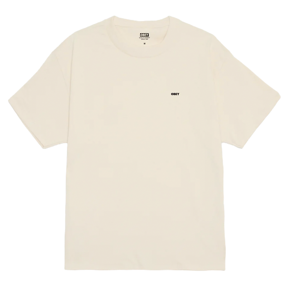 CAMISETA OBEY "CLASS DROPOUT TEE" CREAM