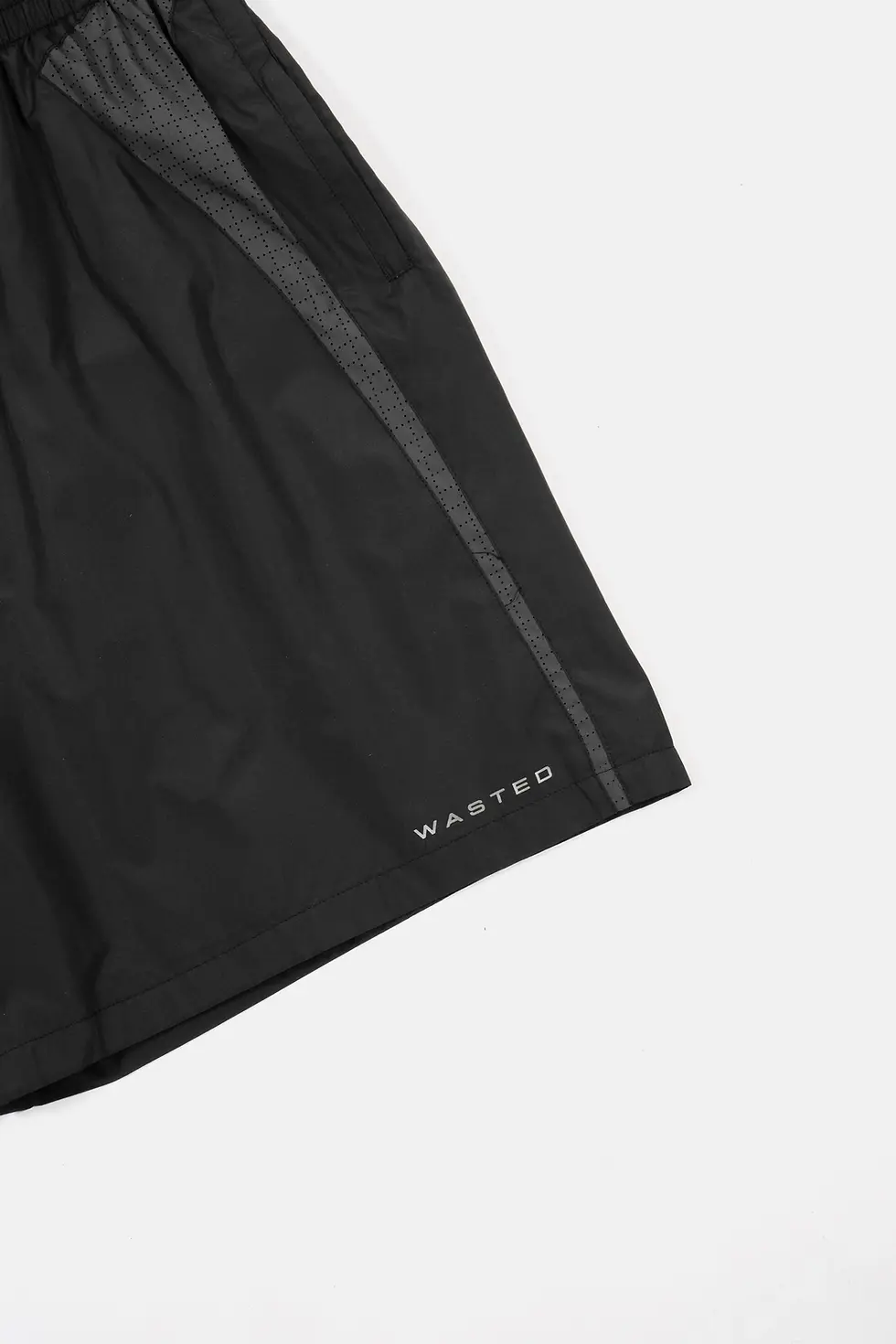 Miniatura: PANTALON CORTO WASTED "SHARP TRACK SHORT" BLACK