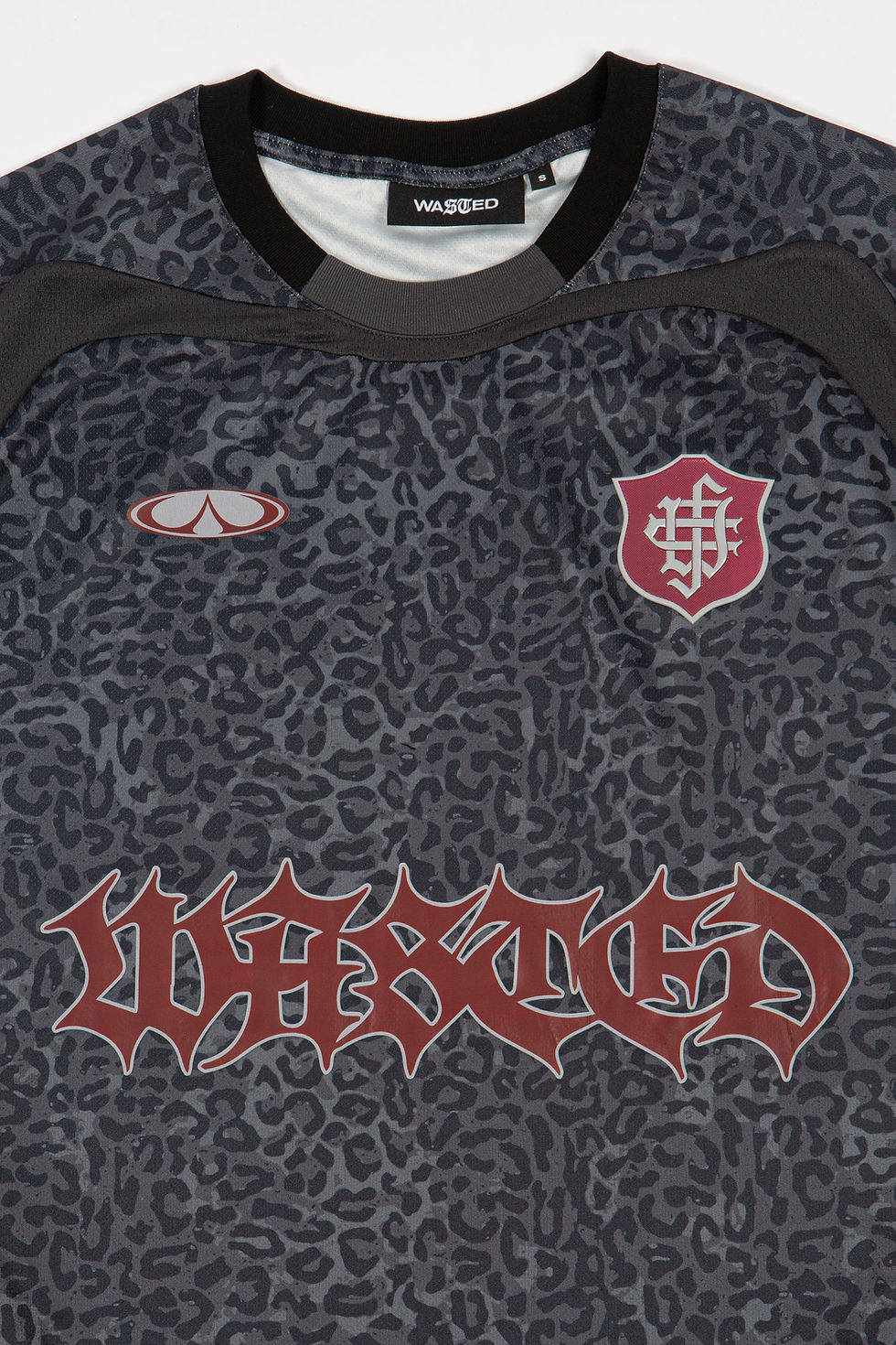 Miniatura: CAMISETA WASTED PARIS "CHEETAH FOTBALL JERSEY" BLACK CAMO