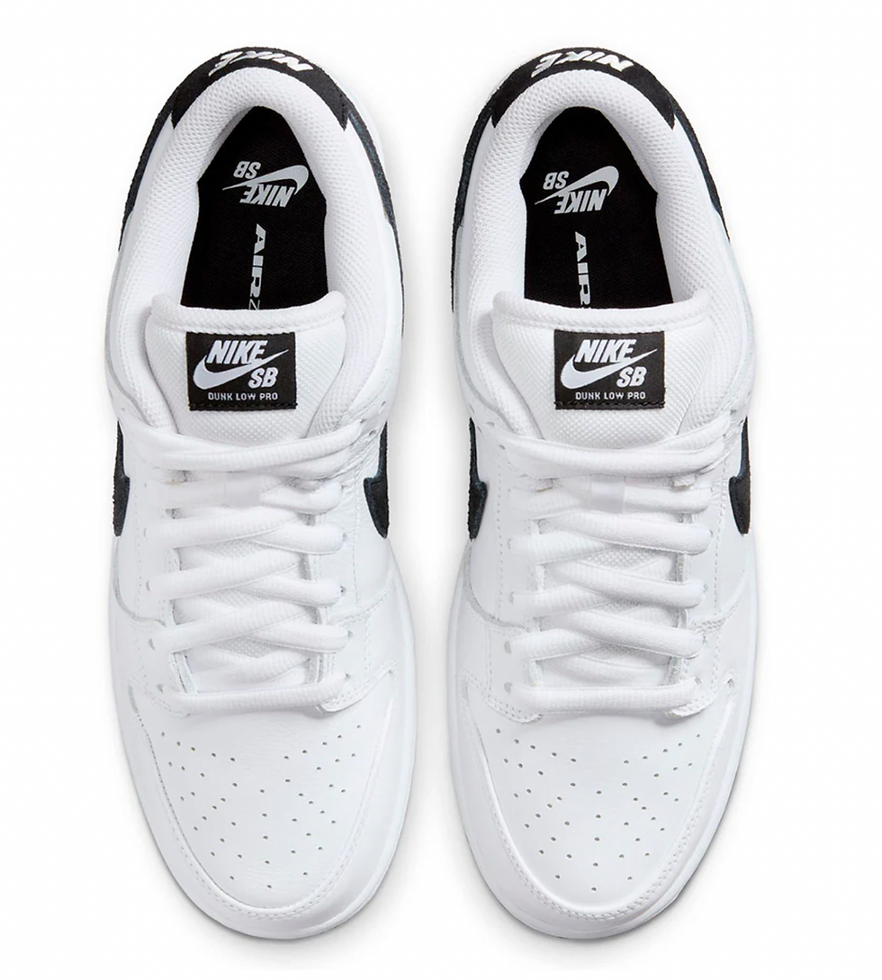 Miniatura: NIKE SB "DUNK LOW PRO" WHITE BLACK