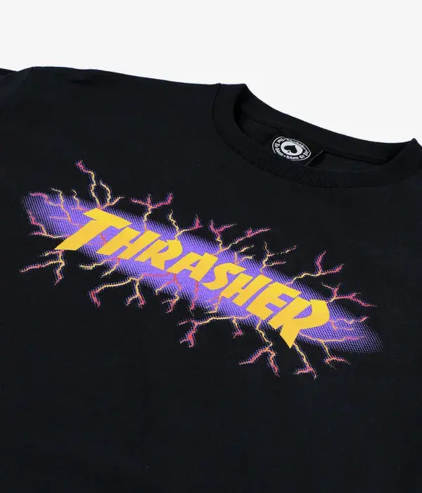 Miniatura: CAMISETA THRASHER "LIGHTNING" BLACK