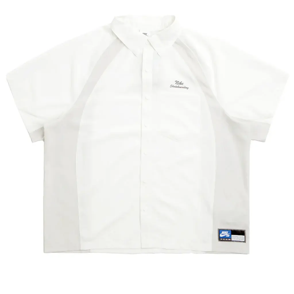 CAMISA NIKE SB "DF BOWLER 2 WOVEN SKATE" WHITE