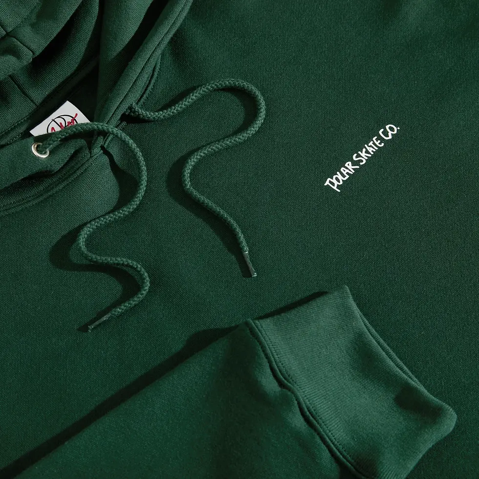 Miniatura: SUDADERA POLAR "DAVE HOODIE DUAL LIVING" DARK GREEN