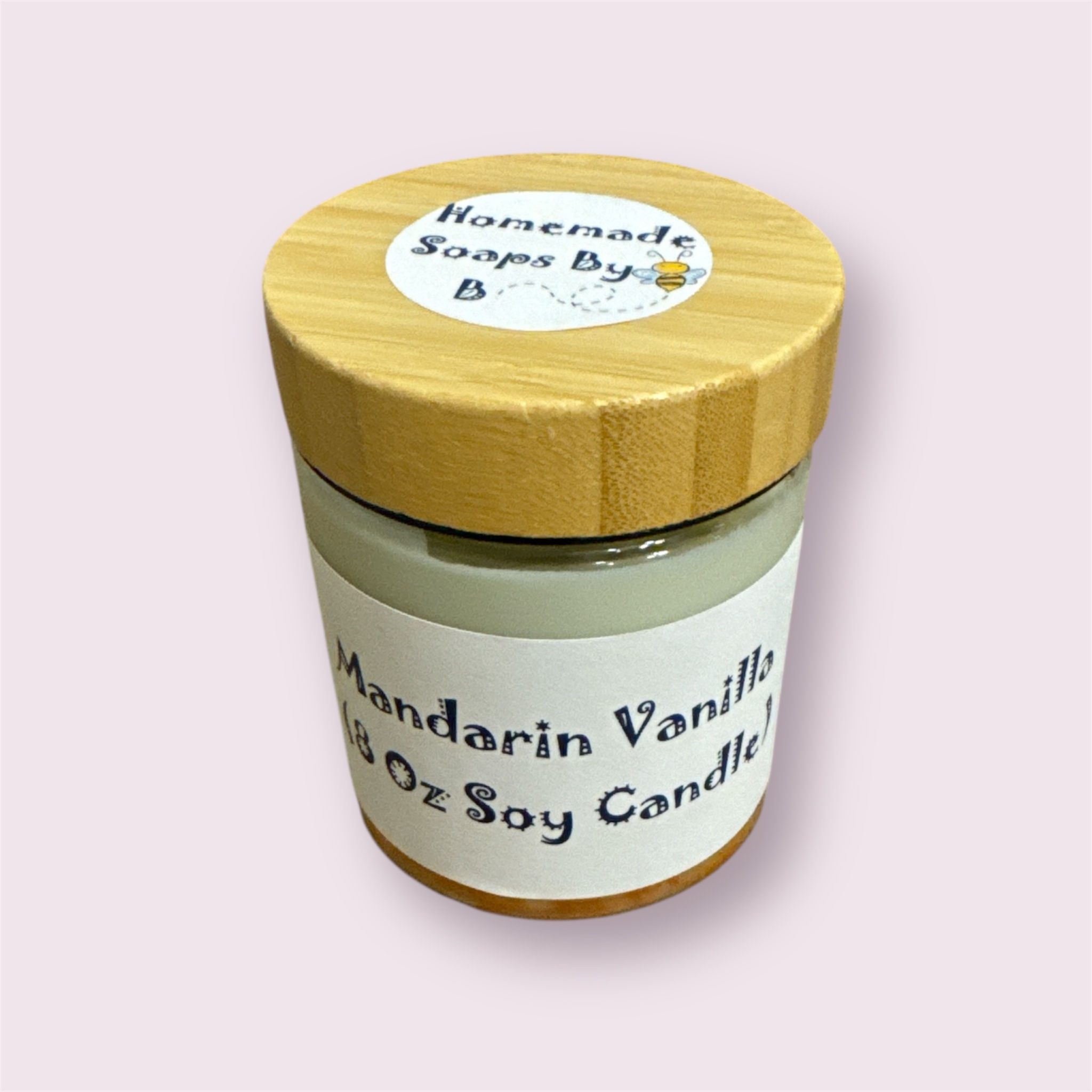 Mandarin Vanilla 8 Oz Soy Candle