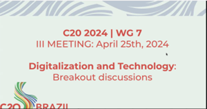 LABSUL PARTICIPATES IN C20 WORKING GROUP ON DIGITALIZATION AND TECHNOLOGY