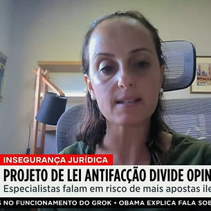 LETÍCIA FERRAZ COMENTA IMPACTOS DO PL ANTIFACÇÃO EM REPORTAGEM DA JOVEM PAN
