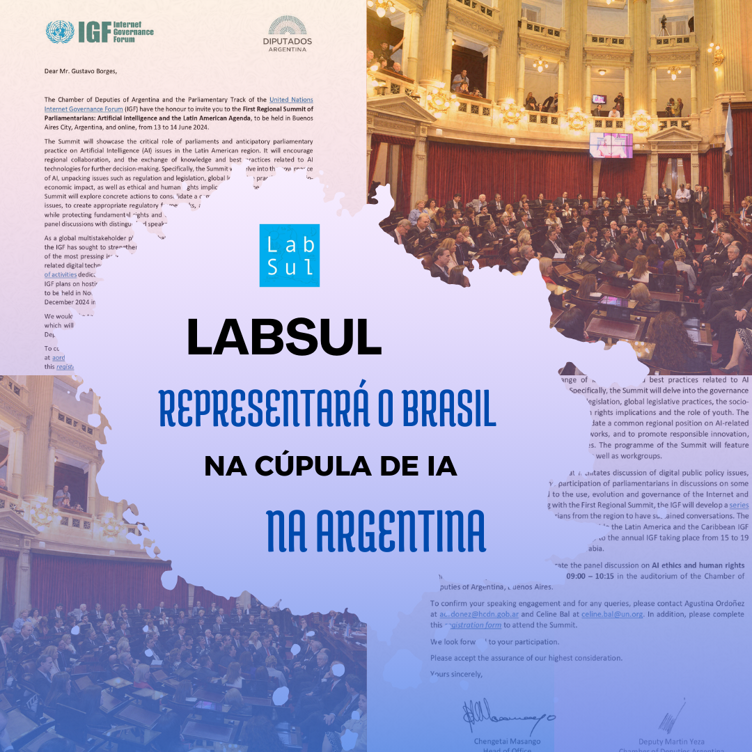 LABSUL É O ÚNICO REPRESENTANTE BRASILEIRO EM EVENTO DE PARLAMENTARES SOBRE IA NA ARGENTINA