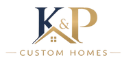 K&P custom homes construction company logo in Texas