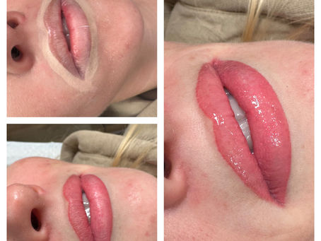 Lip Blushing Permanent Tattoo in Jacksonville, FL: Inspirational Before and After Pictures