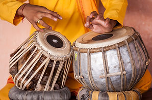 Los tambores tradicionales de la India